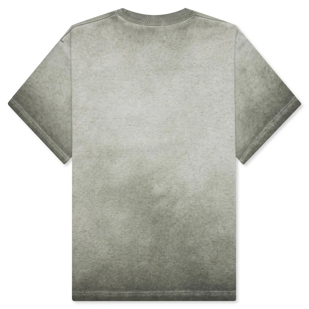 Phoenix Oil Wash Cropped Tee - Olive - Image 2