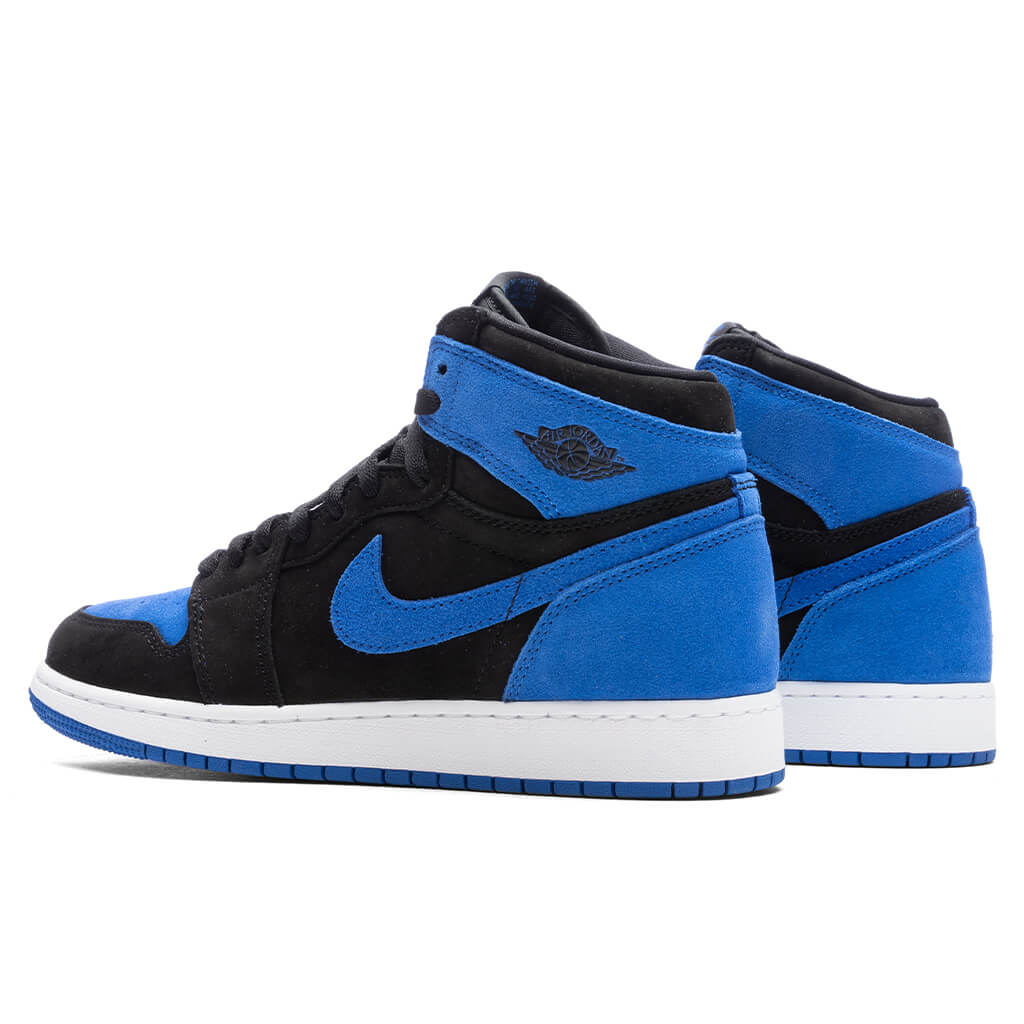 Air Jordan 1 Retro High OG (GS) 'Royal Reimagined' - Black/Royal Blue/White - Image 3