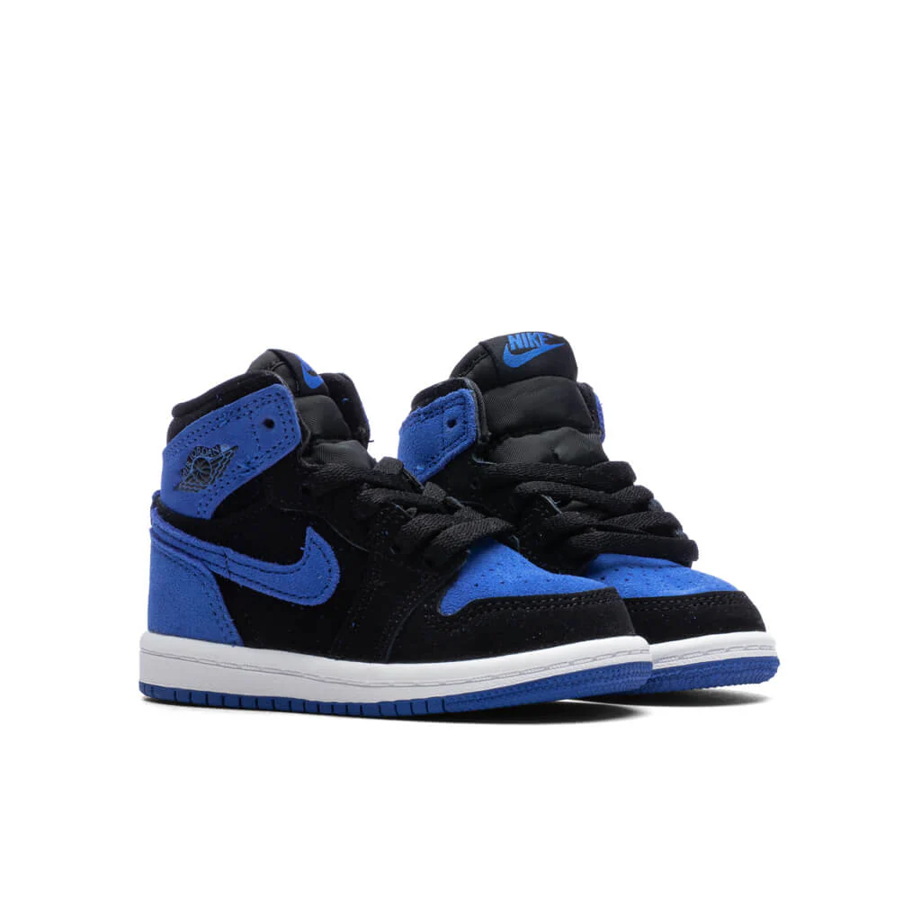Air Jordan 1 Retro High OG (TD) 'Royal Reimagined' - Black/Royal Blue/White - Image 2