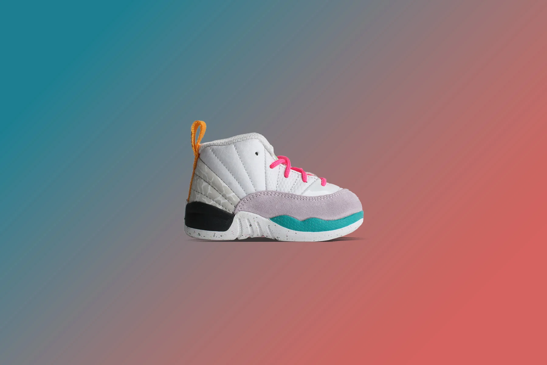 Air Jordan 12 Retro (TD) - White/Vapor Green/Photon Dust - Image 5