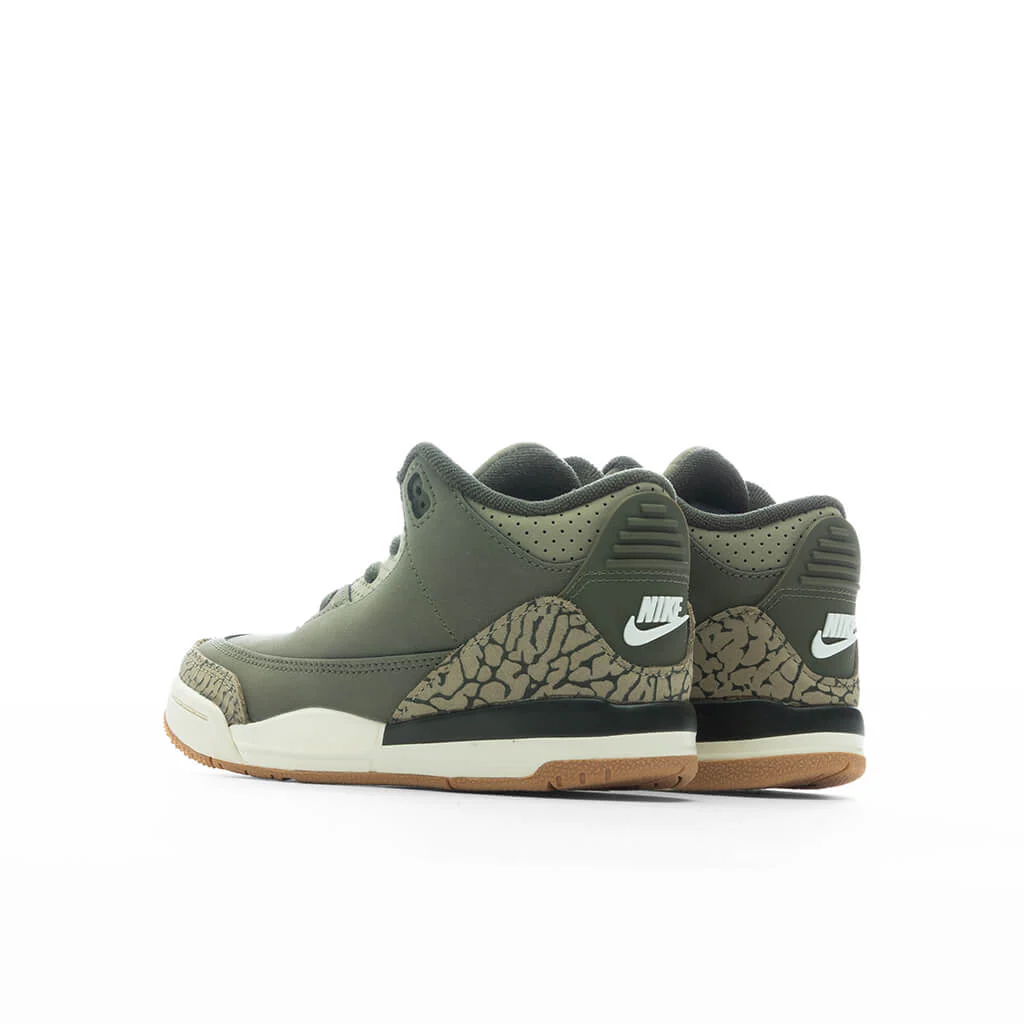 Air Jordan 3 Retro 'Family Affair' (TD) - Medium Olive/Neutral Olive/Sequoia - Image 3