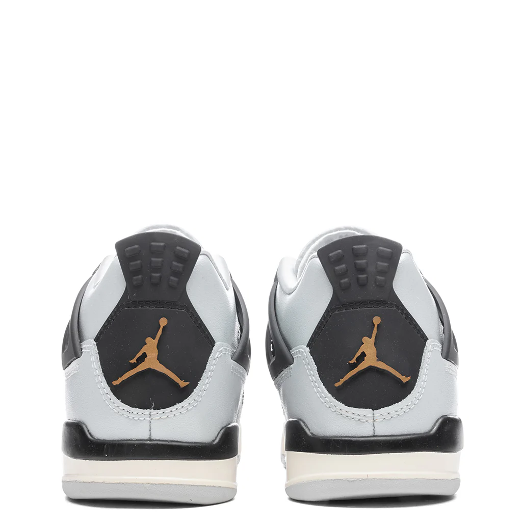 Air Jordan 4 Retro (PS) - Pure Platinum/Metallic Gold/Black/Sail - Image 4