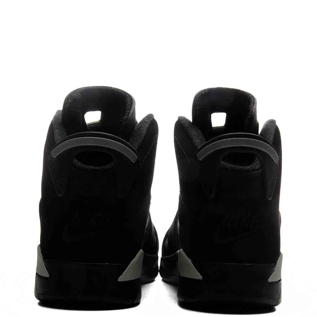 Air Jordan 6 Retro 'Cap and Gown' (PS) - Black/Reflect Silver/Black - Image 6