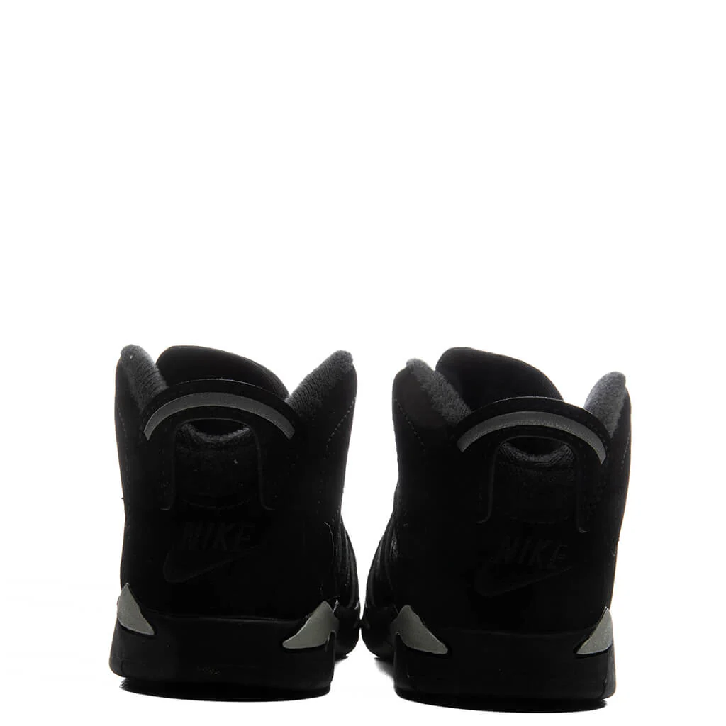 Air Jordan 6 Retro 'Cap and Gown' (TD) - Black/Reflect Silver/Black - Image 6