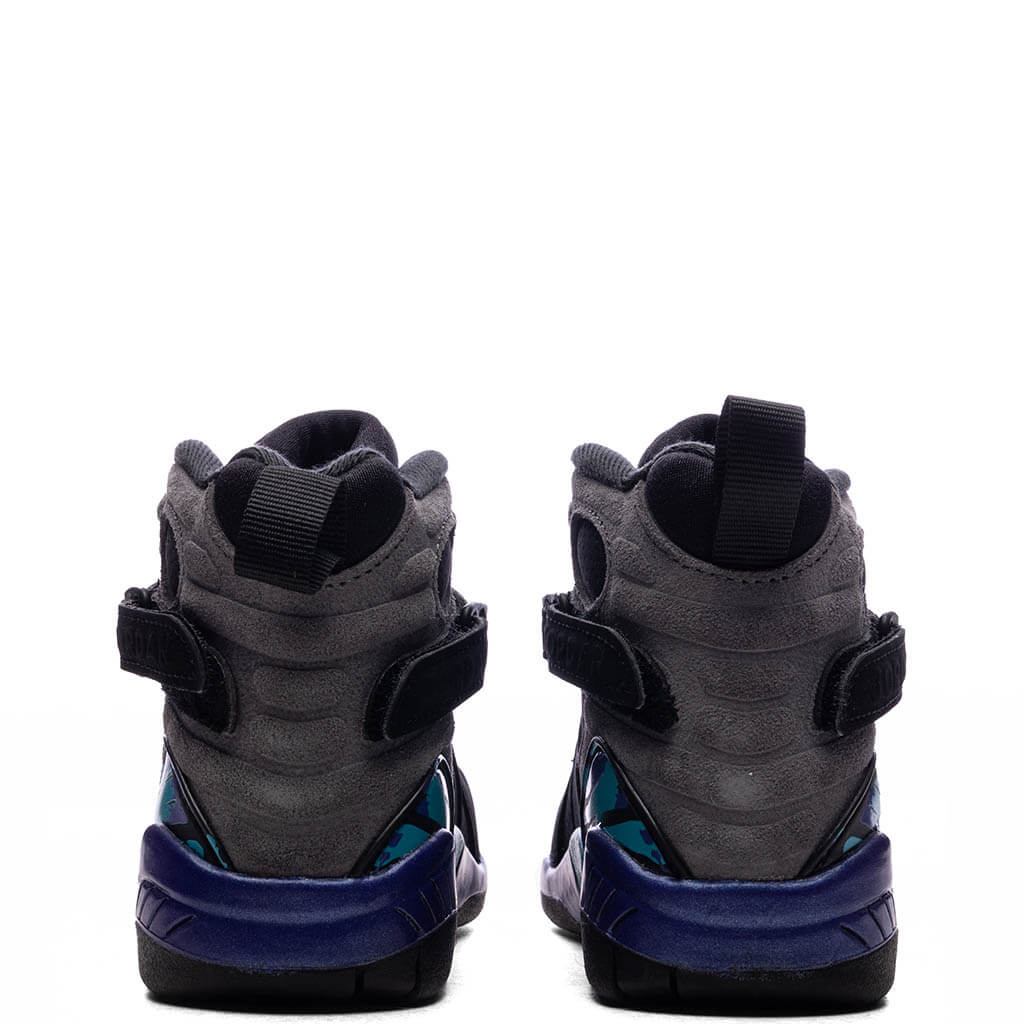 Air Jordan 8 Retro 'Aqua' (PS) - Black/Multi Color - Image 4