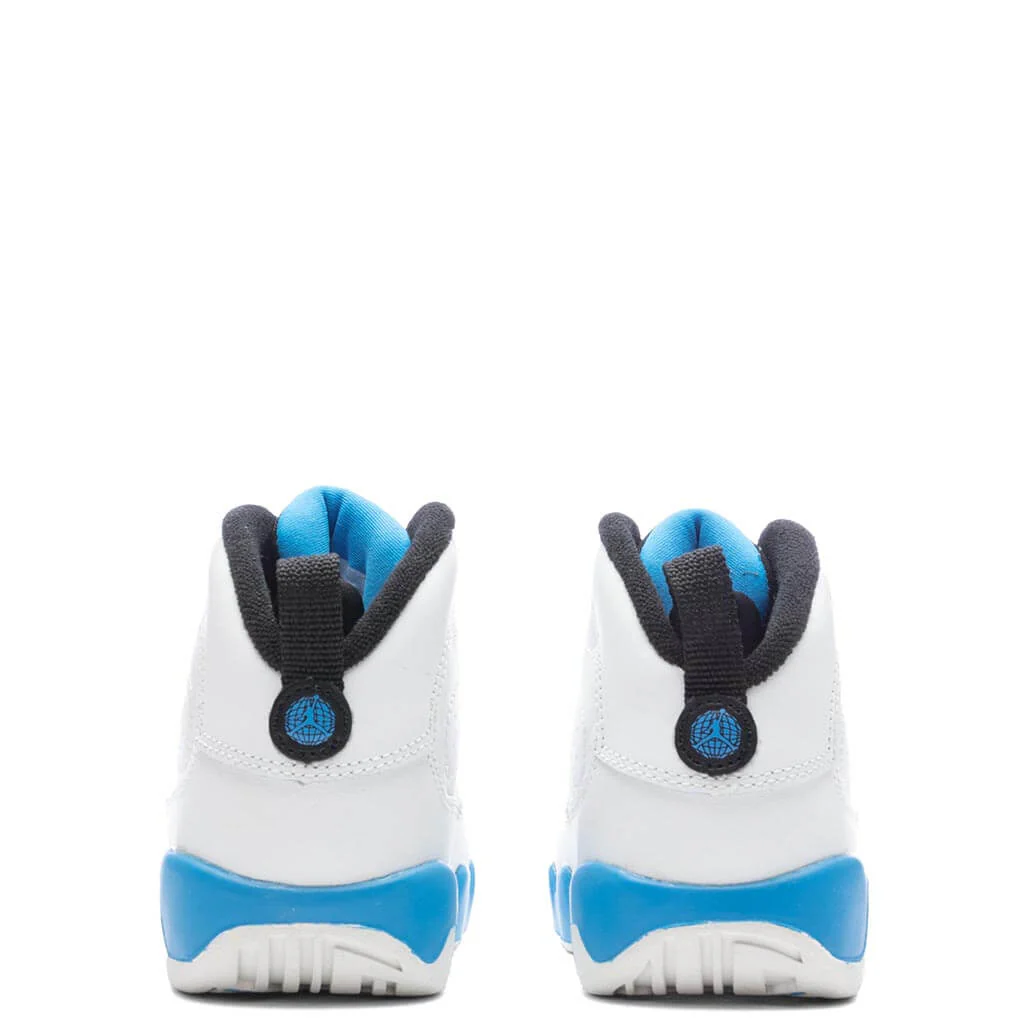 Air Jordan 9 Retro 'Powder Blue' (PS) - Summit White/Black/Dark Powder Blue - Image 5