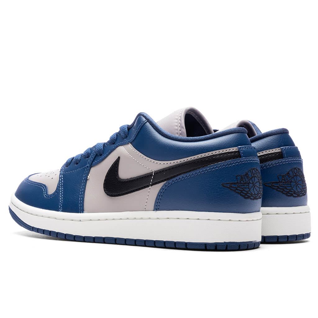Women's Air Jordan 1 Low - French Blue/Black-College Grey/Sail - Image 3