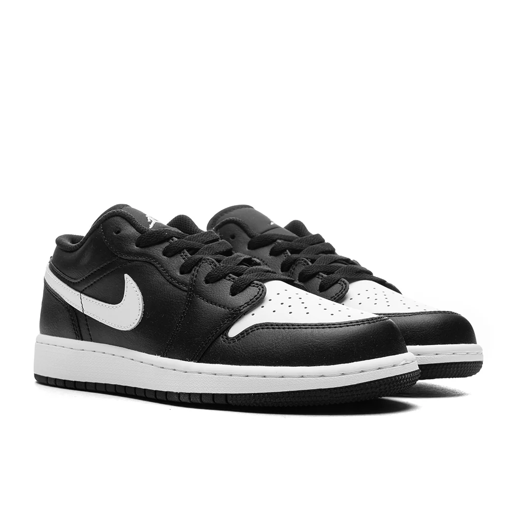 Air Jordan 1 Low (GS) - Black/Summit White - Image 2