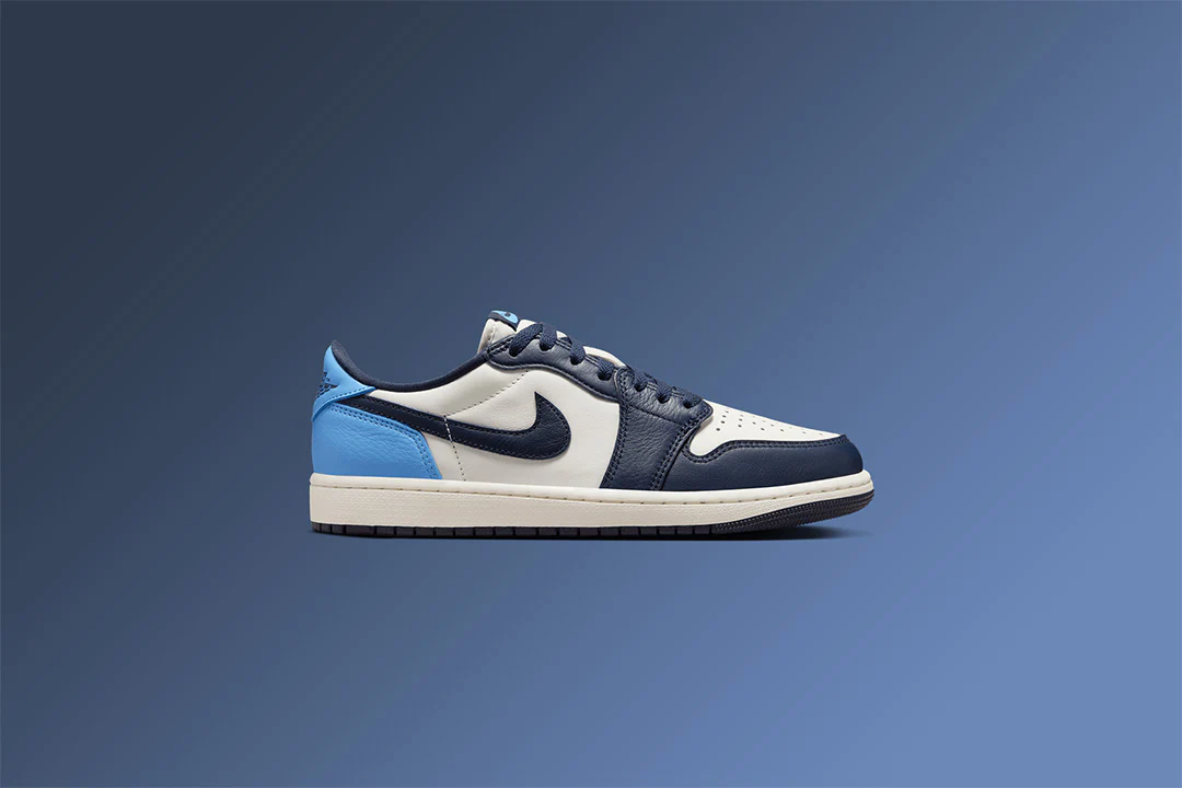 Air Jordan 1 Low OG 'Obsidian' - Obsidian/University Blue/Sail - Image 5