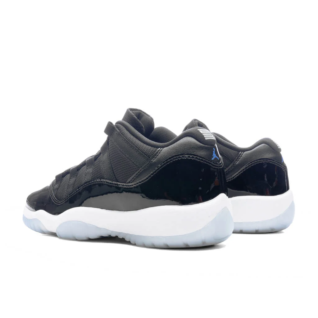 Air Jordan 11 Retro Low (GS) 'Space Jam' - Black/Varsity Royal/White - Image 3
