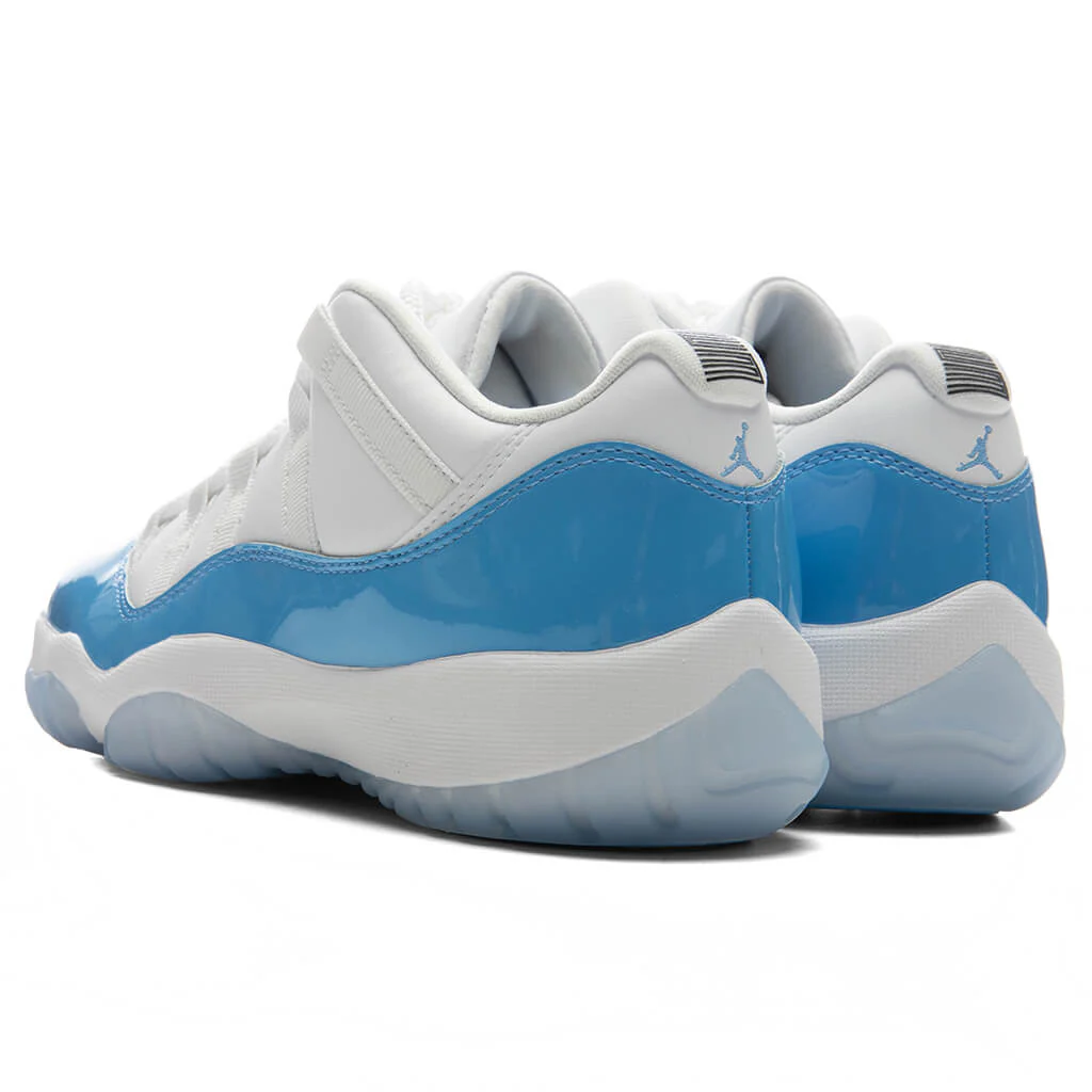 Air Jordan 11 Retro Low 'University Blue' - White/University Blue/Black - Image 2