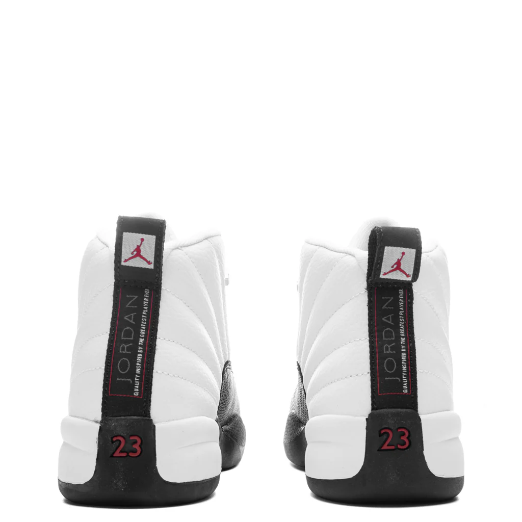 Air Jordan 12 Retro (PS) - White/Gym Red/Black - Image 4