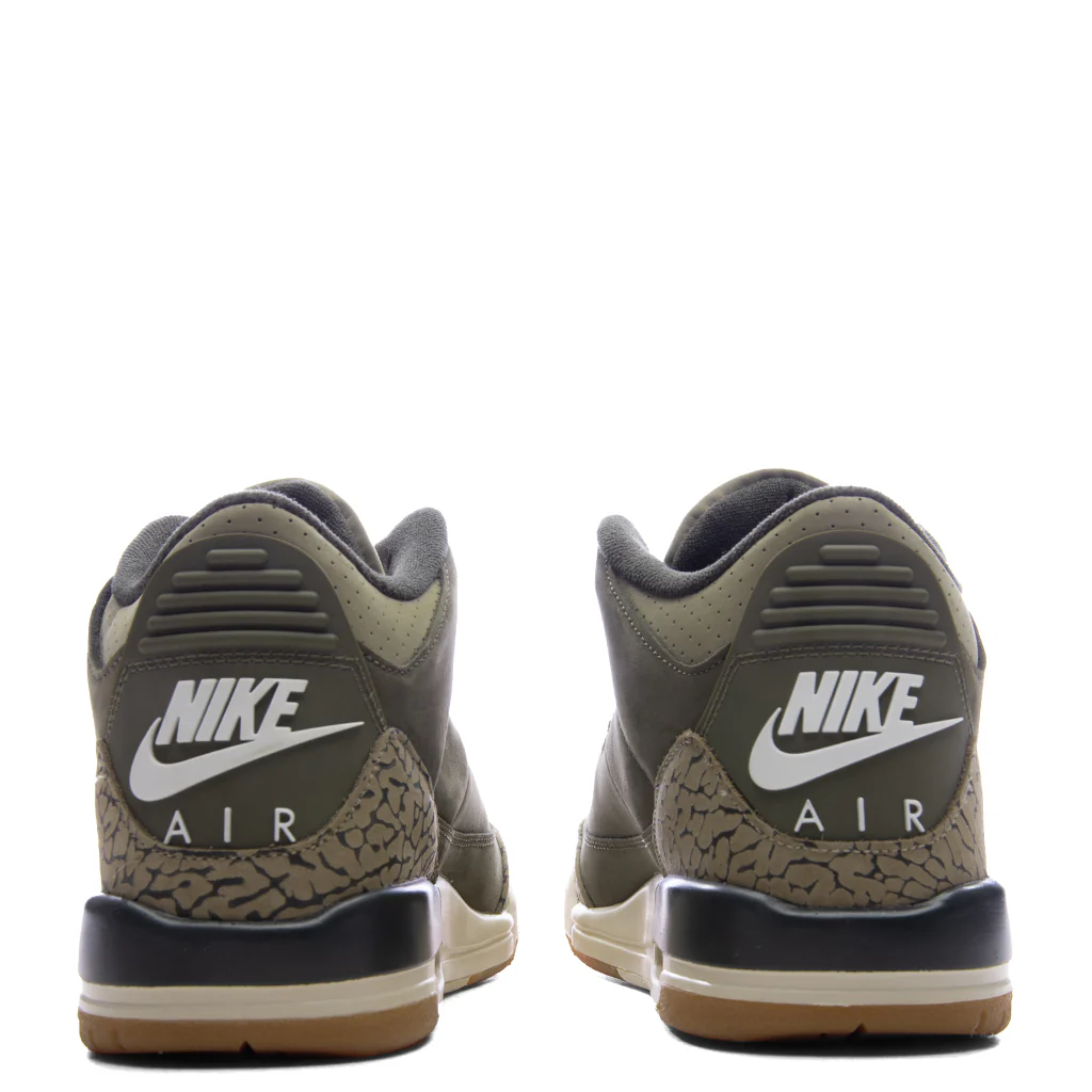Air Jordan 3 Retro 'Family Affair' (GS) - Medium Olive/Neutral Olive/Sequoia - Image 4