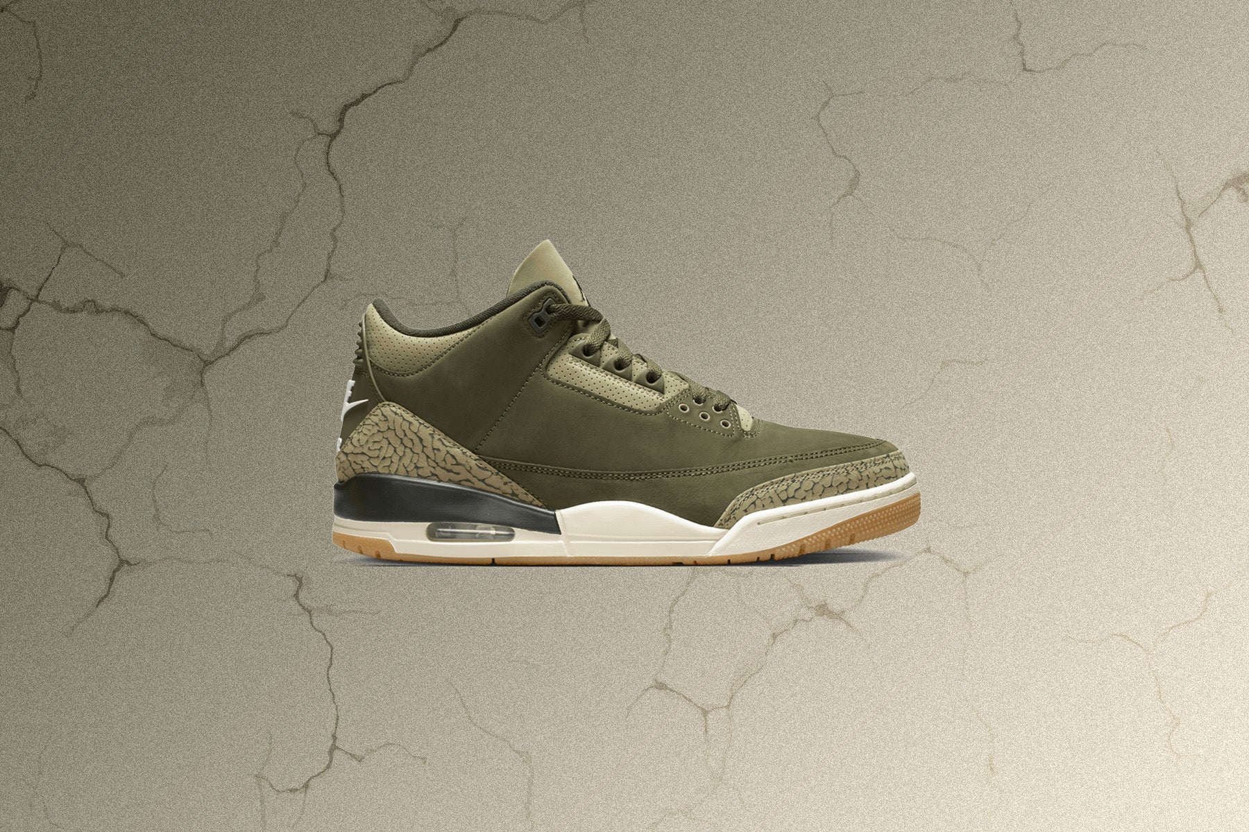 Air Jordan 3 Retro 'Family Affair' - Medium Olive/Sequoia/Neutral Olive - Image 5