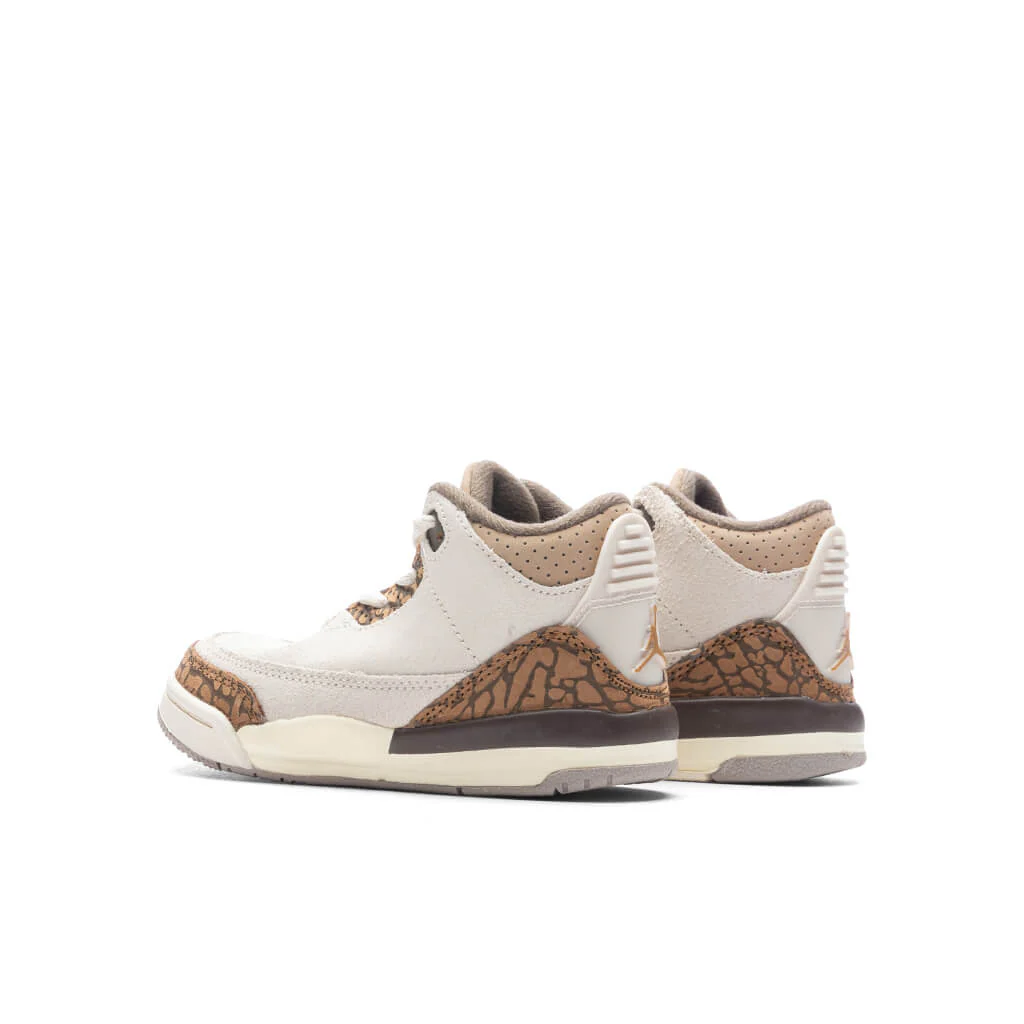 Air Jordan 3 Retro (TD) - Light Orewood Brown/Metallic Gold - Image 3