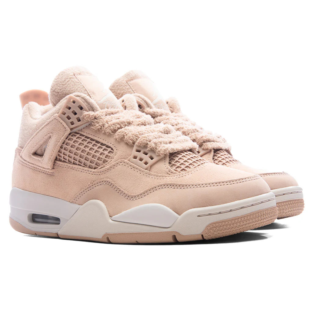 Women's Air Jordan 4 Retro 'Cozy Girl' - Hemp/Light Orewood Brown - Image 2