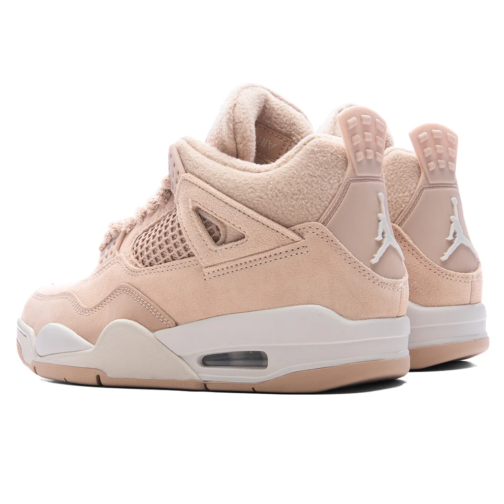 Women's Air Jordan 4 Retro 'Cozy Girl' - Hemp/Light Orewood Brown - Image 3
