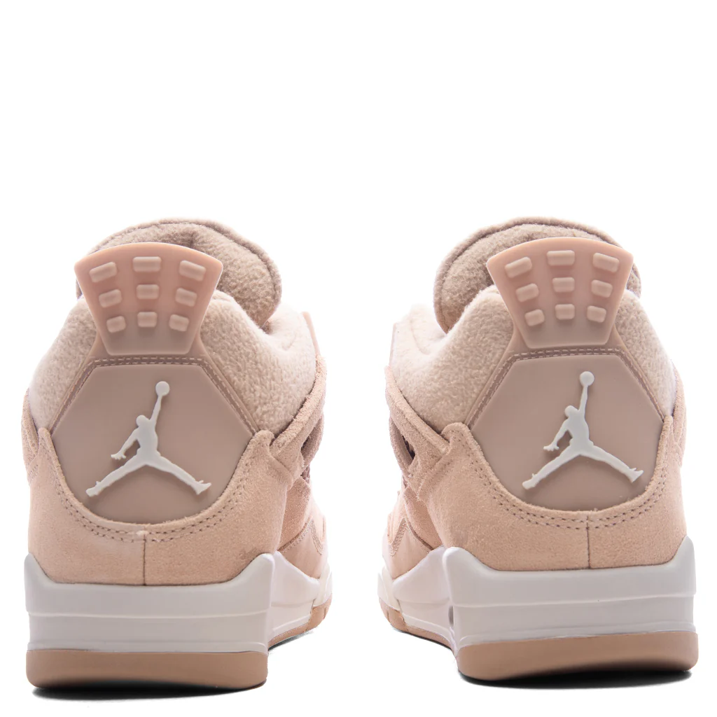 Women's Air Jordan 4 Retro 'Cozy Girl' - Hemp/Light Orewood Brown - Image 4