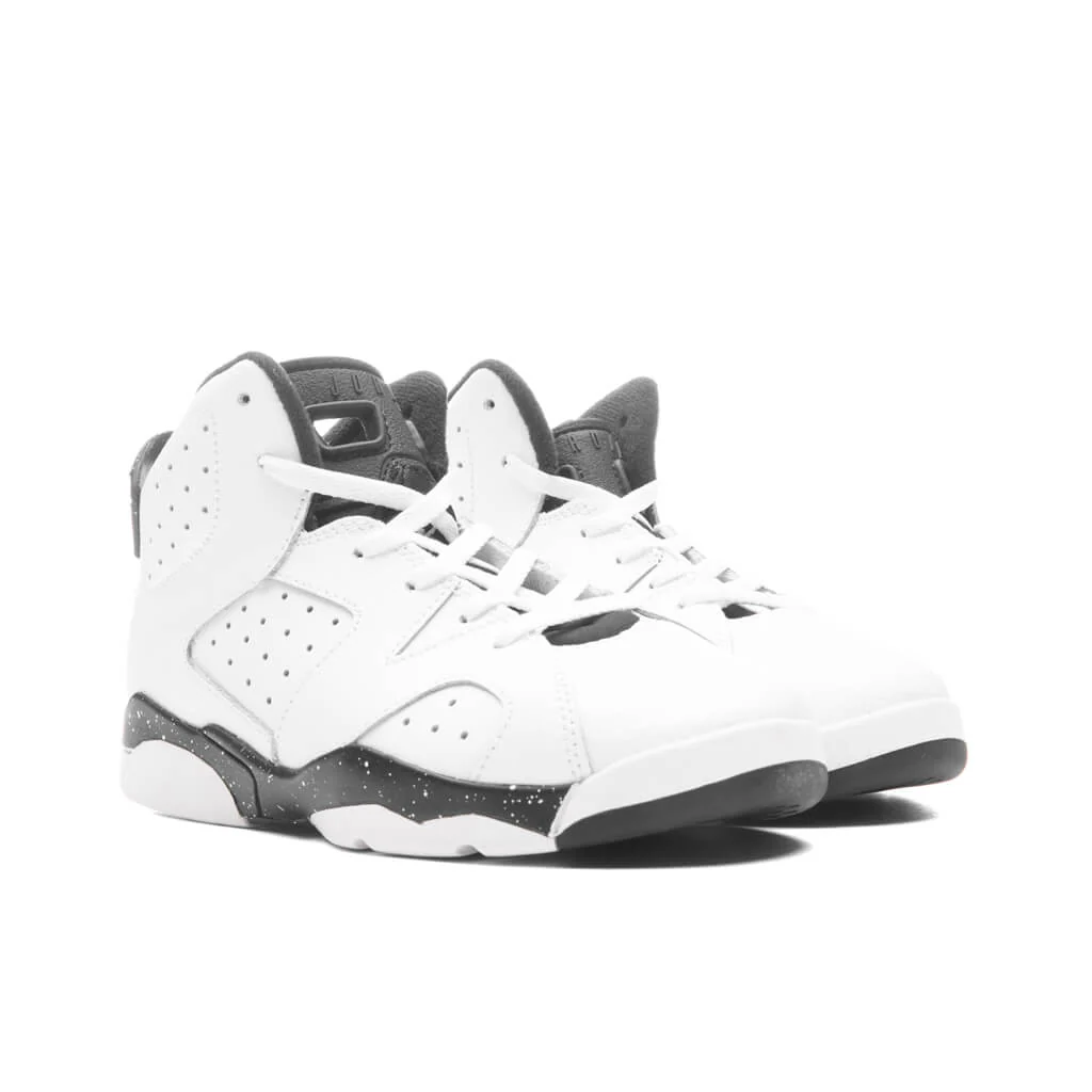 Air Jordan 6 Retro (PS) 'Reverse Oreo' - White/Black - Image 2