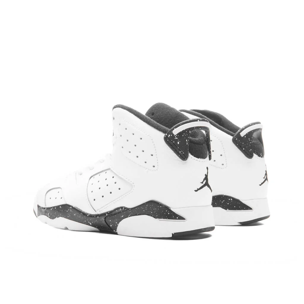 Air Jordan 6 Retro (PS) 'Reverse Oreo' - White/Black - Image 3