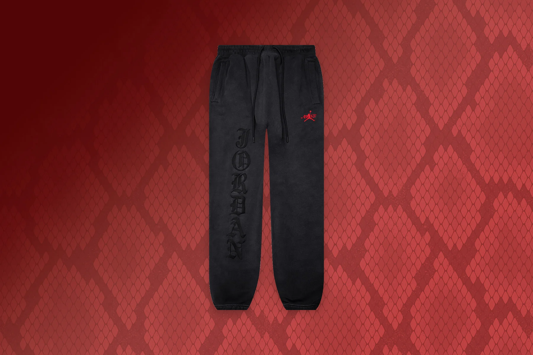 Awake NY x Jordan Fleece Pant - Black - Image 6