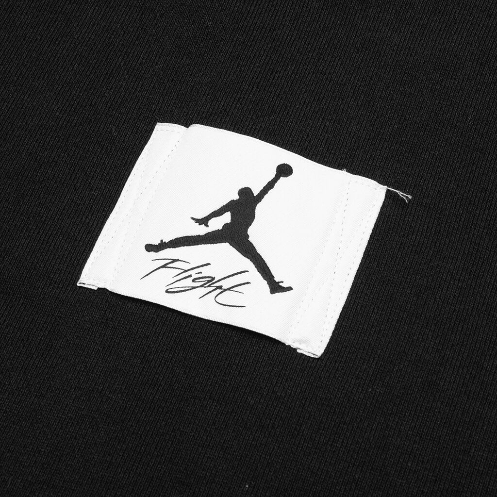 Flight Fleece Pullover Hoodie - Black/Sail - Image 4