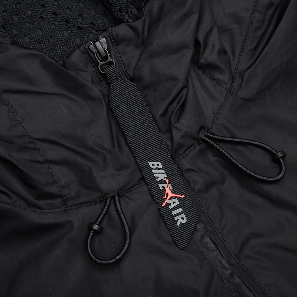 Jordan x Nigel Sylvester Draft Jacket 'Black' - Black/Iron Grey/Light Cream/Cinnabar - Image 3