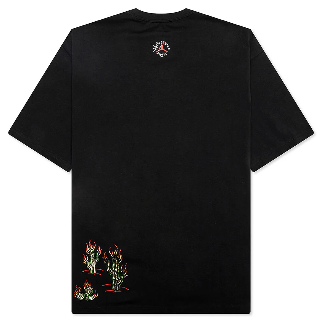 Jordan x Travis Scott T-Shirt - Black - Image 2