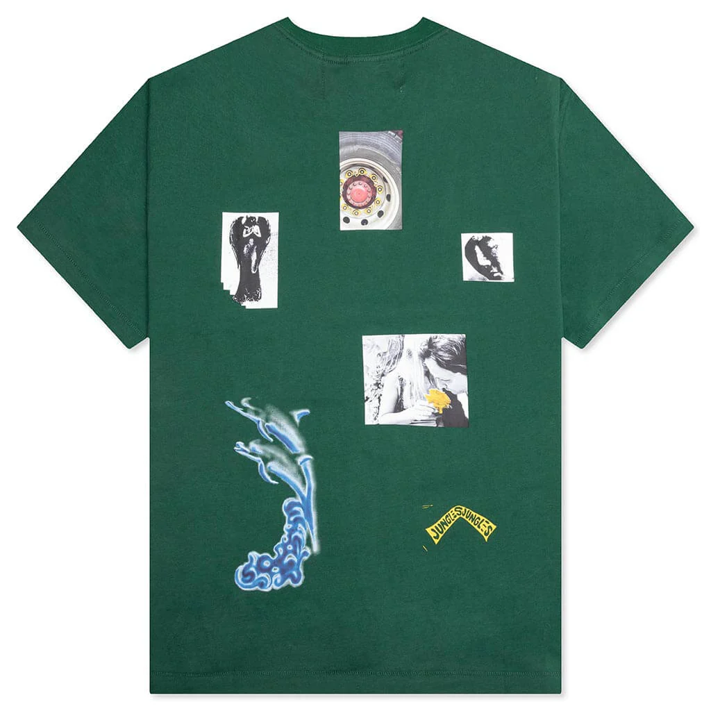 Angels Among Us Tee - Green - Image 2