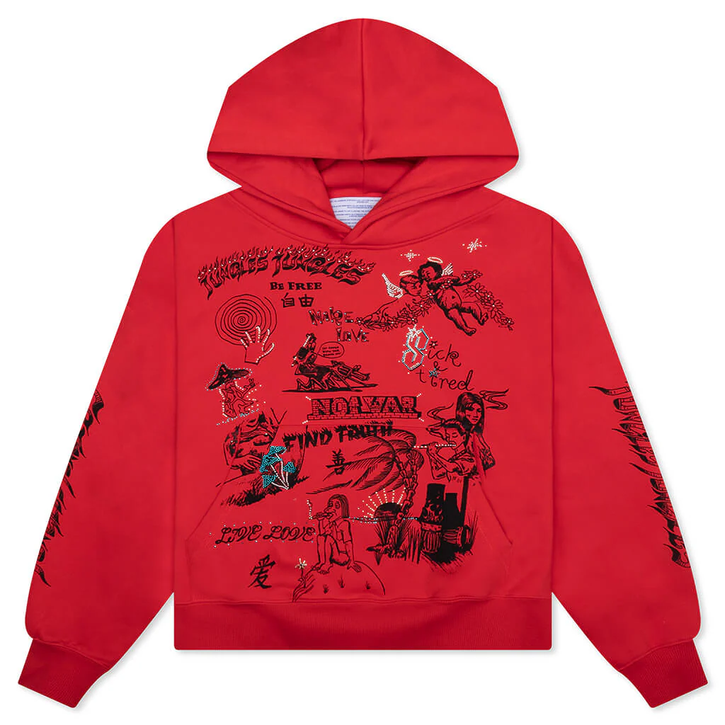 Find Truth Hoodie - Red