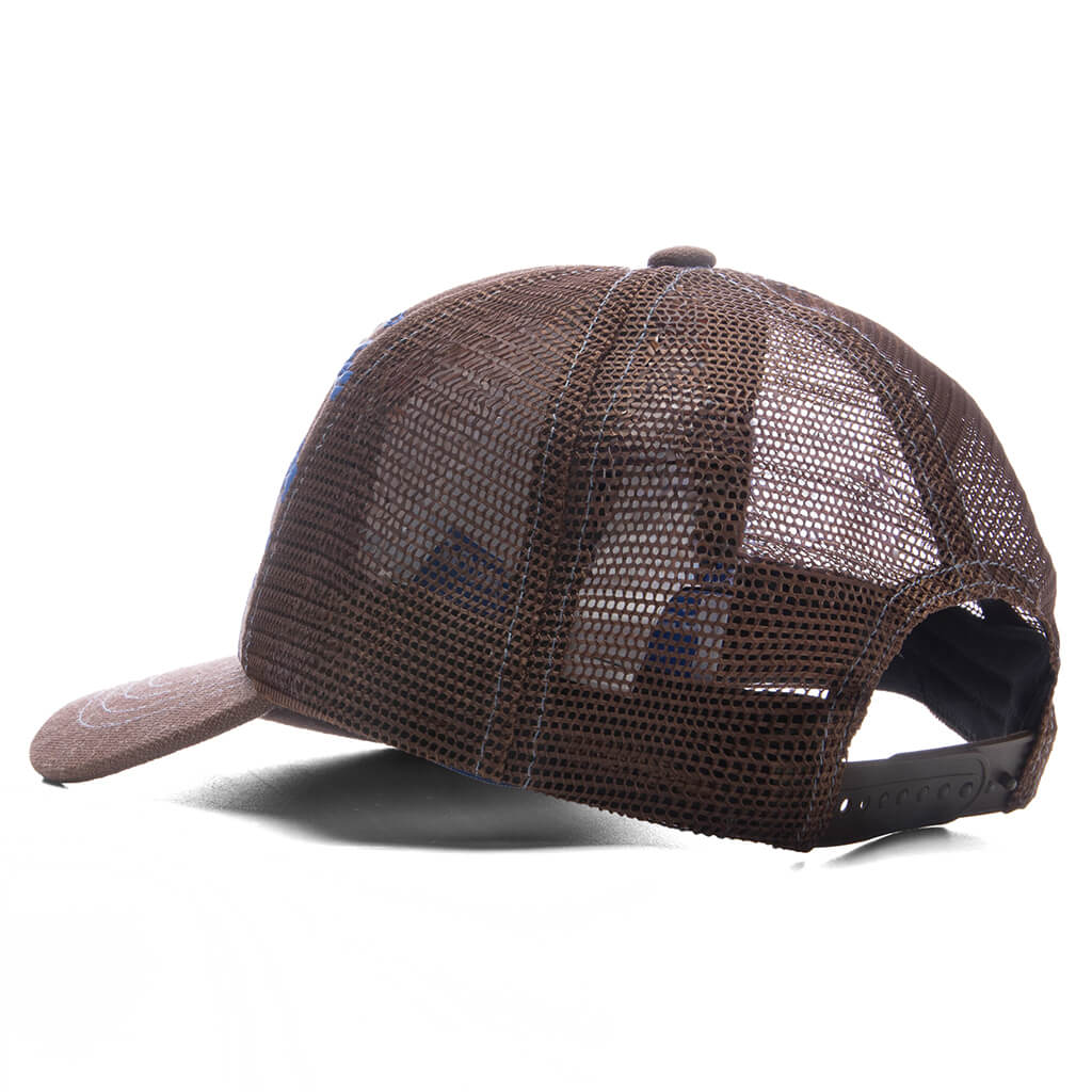 Heaven Trucker Cap - Brown Denim - Image 3