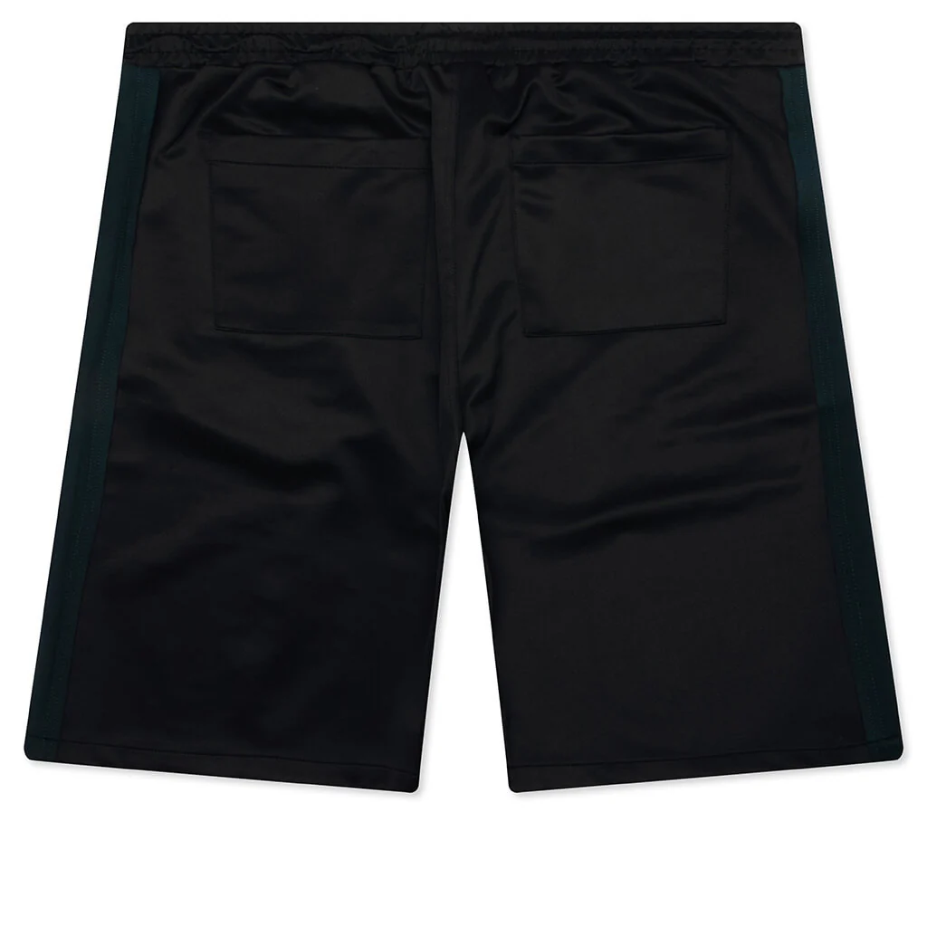 Weave Panel Shorts - Black/Green - Image 2