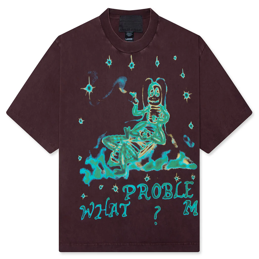 What Problem? Tee - Vintage Brown