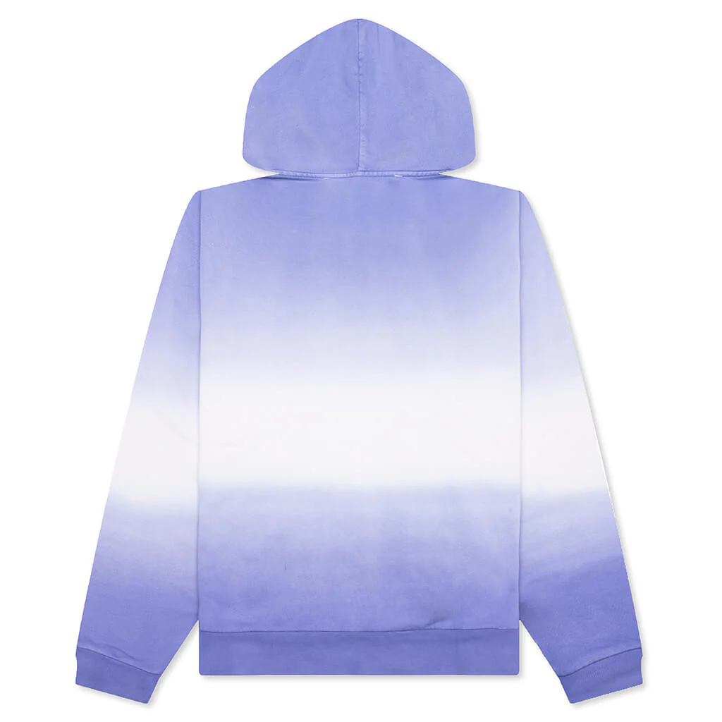 Logo Embroidery Gradient Hoodie - Lavender - Image 2