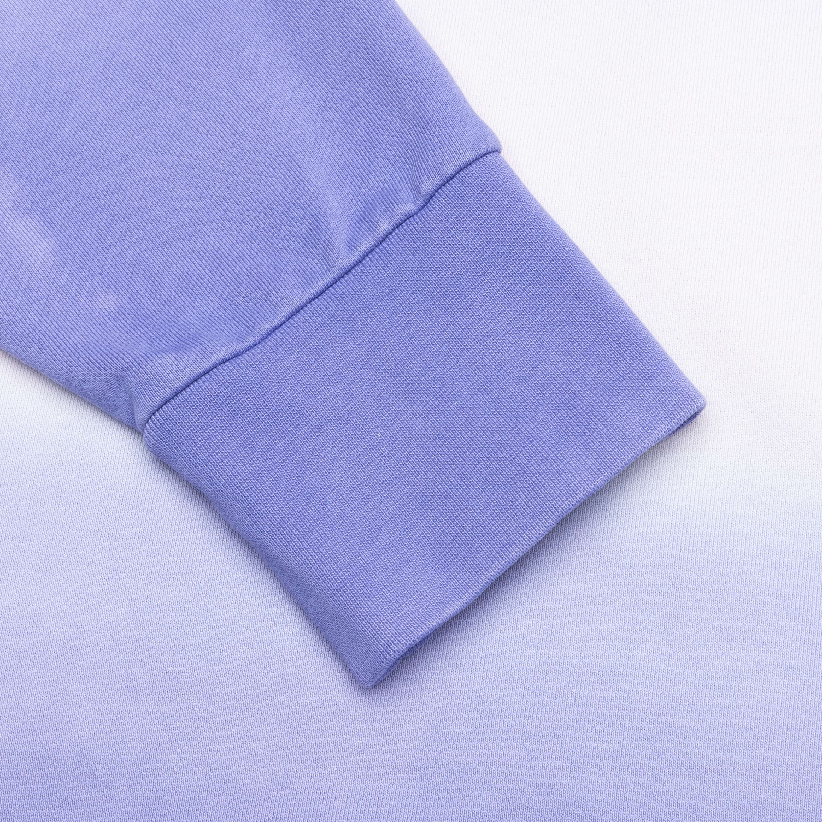 Logo Embroidery Gradient Hoodie - Lavender - Image 5