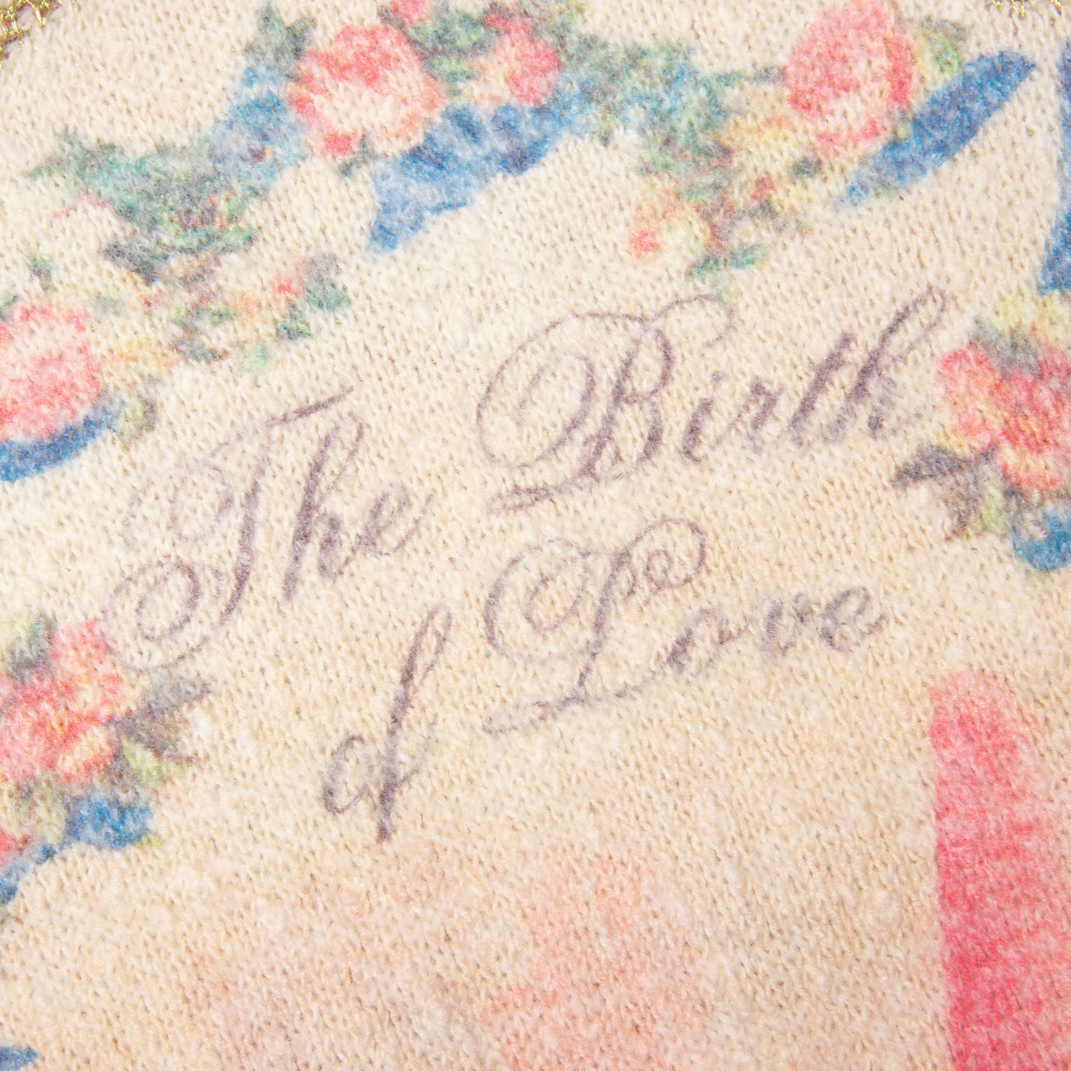 Jacquard Sweater - Blossom Pink/Gold - Image 4