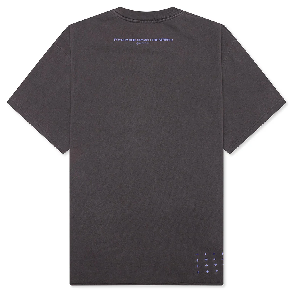 Kingdom Ekcess S/S Tee - Faded Black - Image 2
