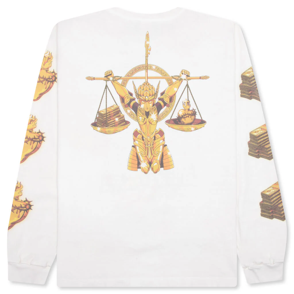 L/S T-Shirt - White - Image 2