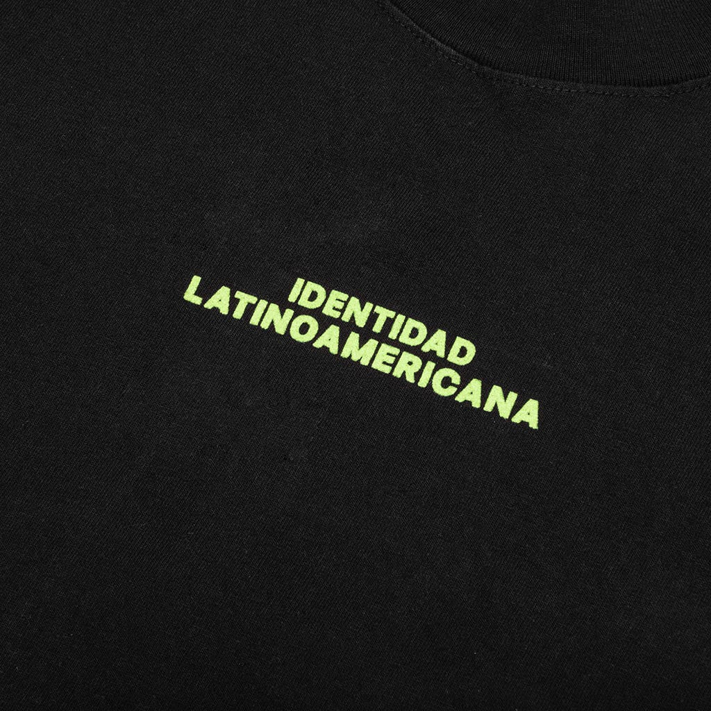 Latino Americana S/S Tee - Black - Image 3