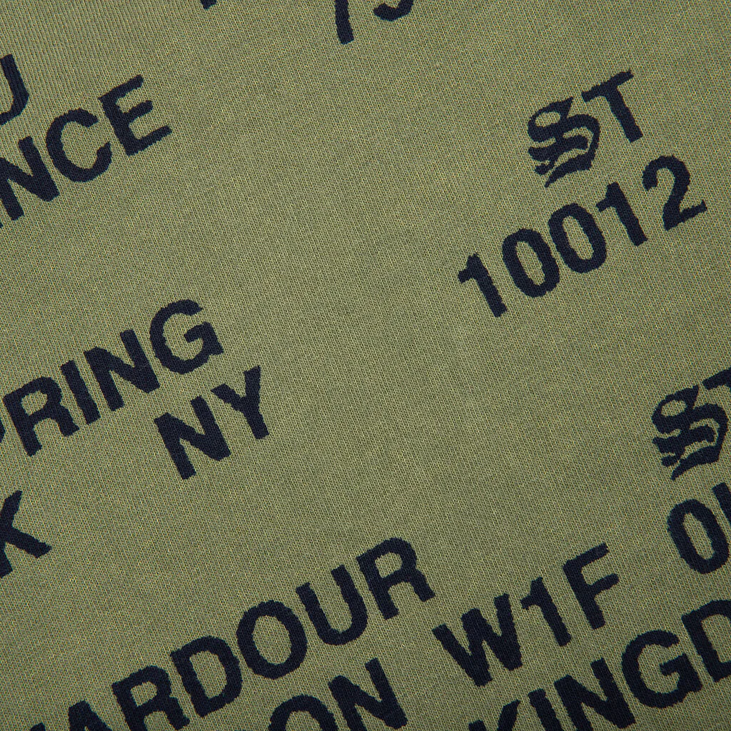 Locations Pigment Dyed Tee - Olive - Image 4