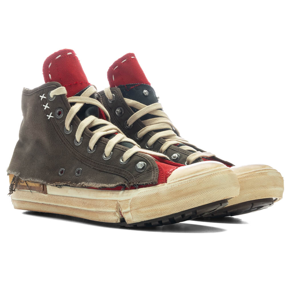 Love To Death Sneakers - Red/Brown - Image 2