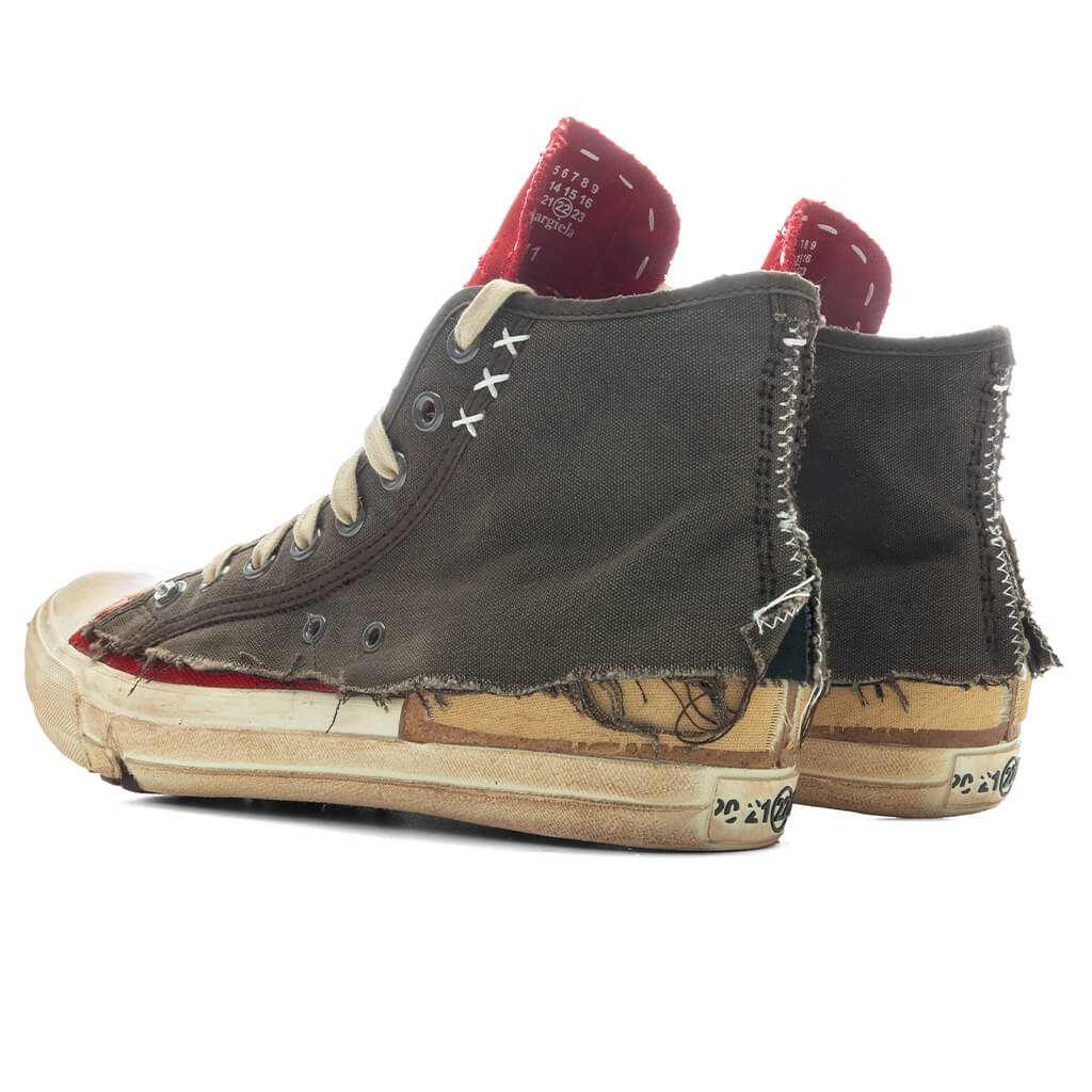 Love To Death Sneakers - Red/Brown - Image 3