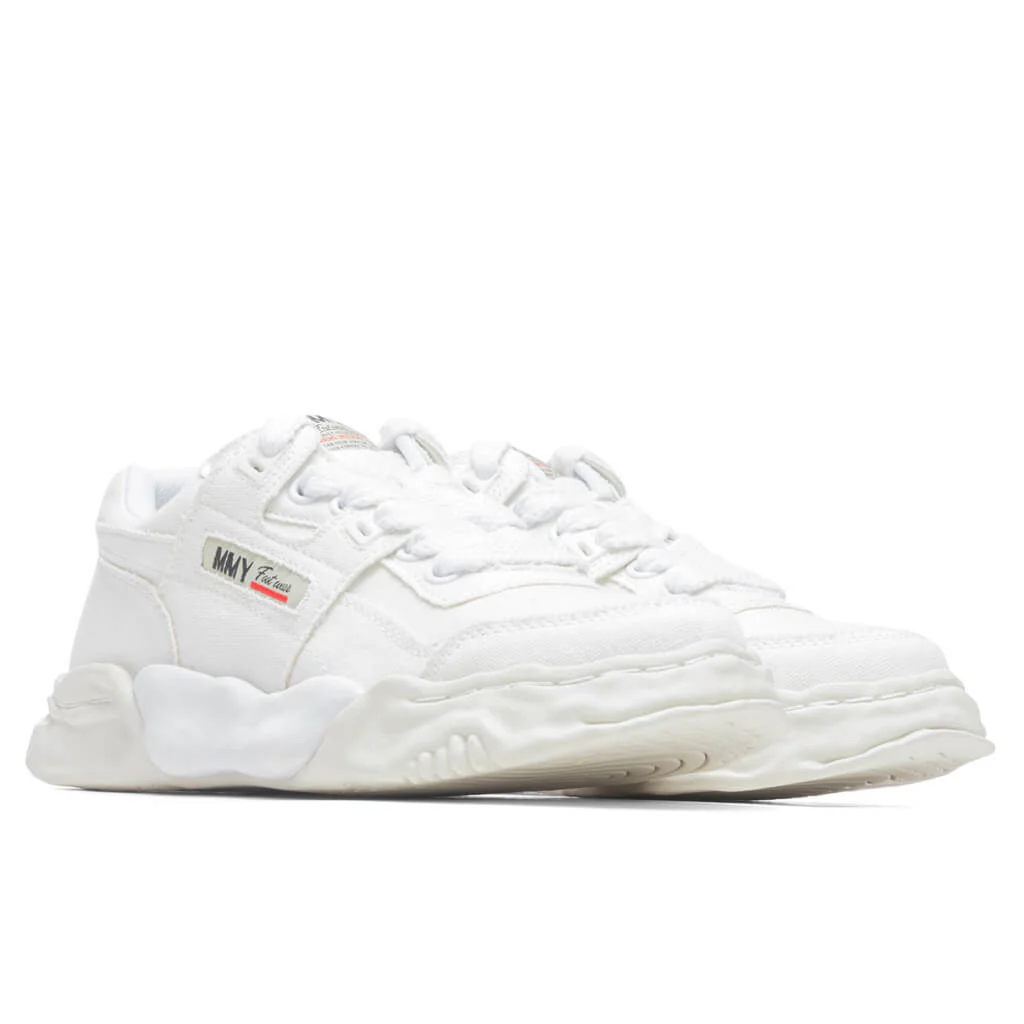 Parker Low OG Sole Canvas Sneaker - White - Image 2