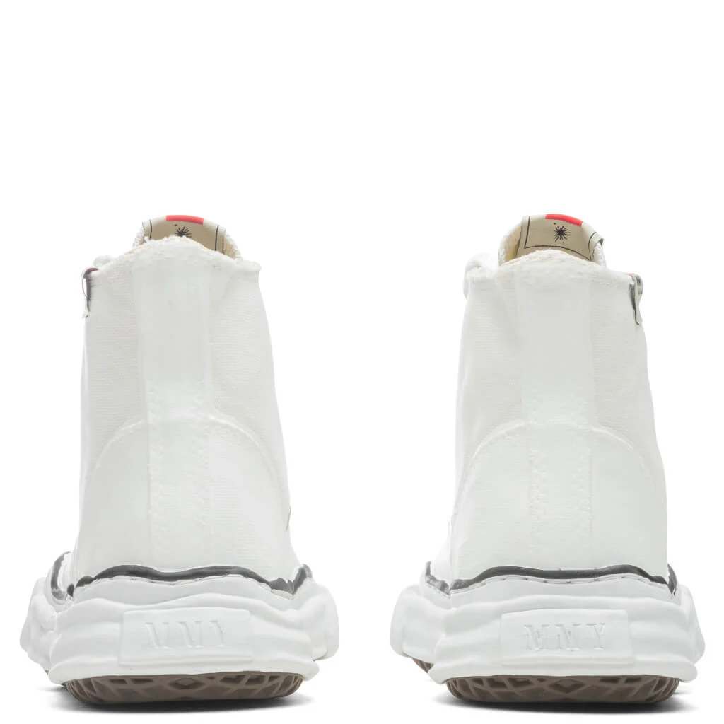 Peterson High OG Sole Rubber Painted Canvas Sneaker - White - Image 4
