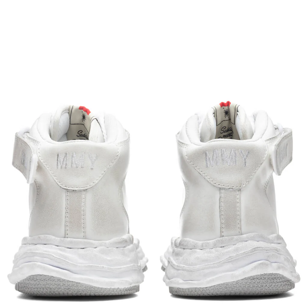 Wayne High Distressed - White - Image 4