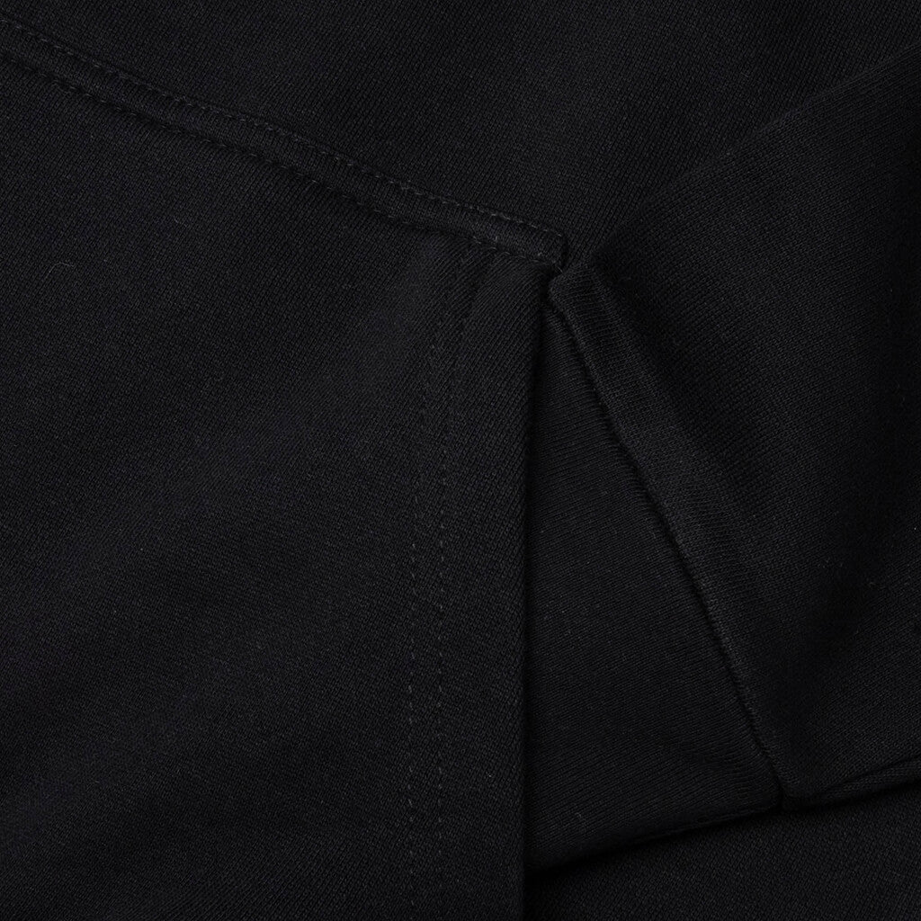 Airbrush Call My Lawyer Hoodie - Jet Black - Image 4