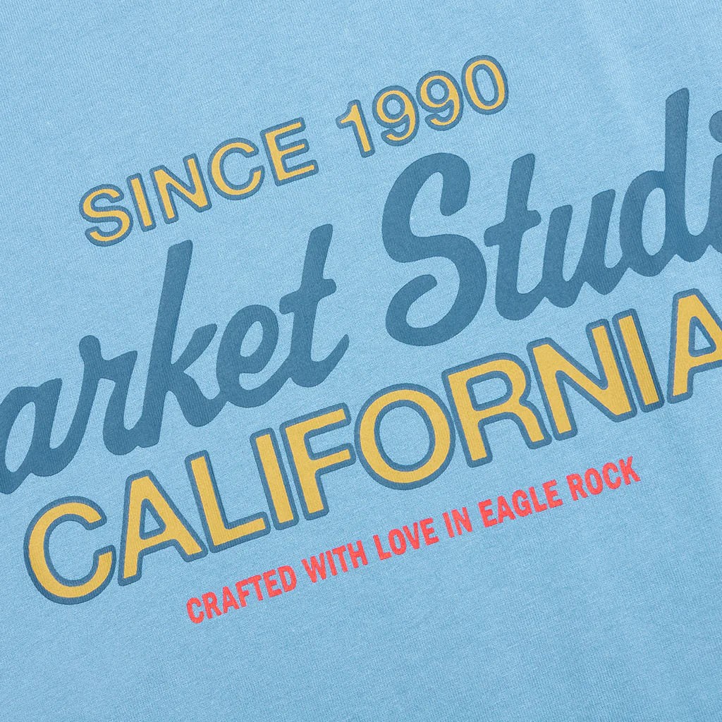 Pure Gold T-Shirt - Sky Blue - Image 4
