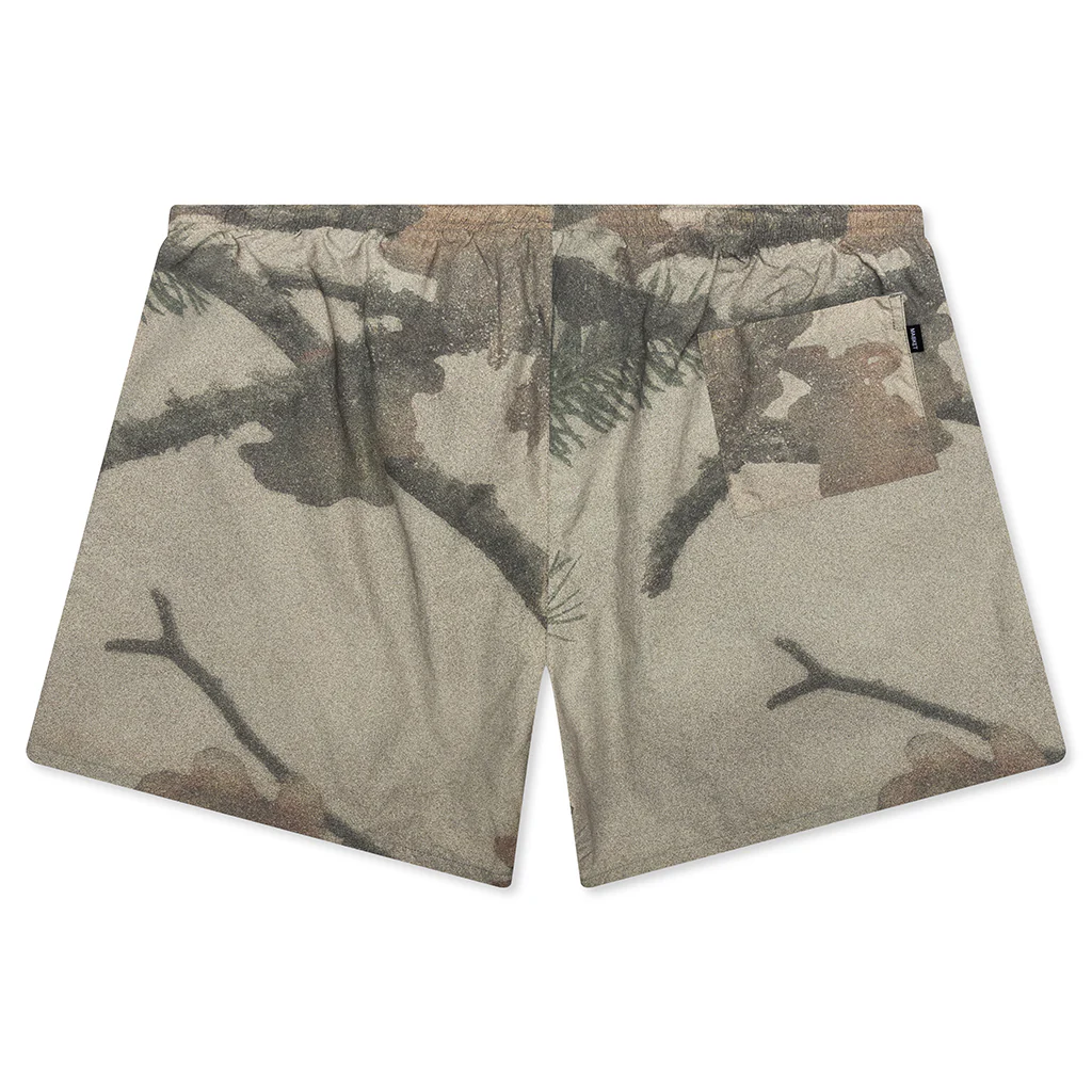 Smiley Atlas Tech Shorts - Camo - Image 2