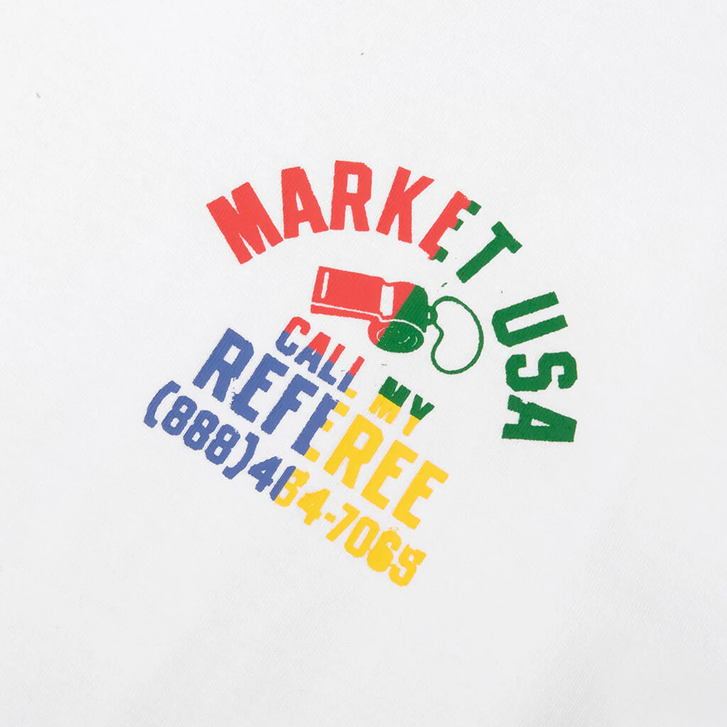 Smiley Foul Play T-Shirt - White - Image 3