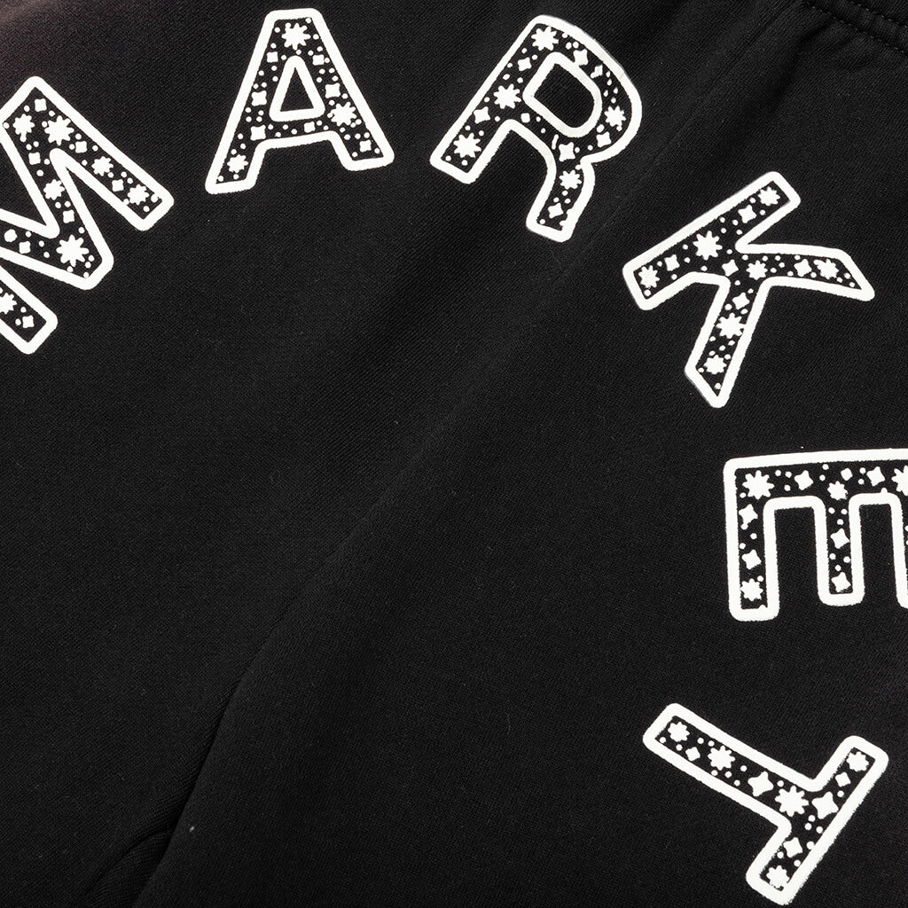 Starry Arc Fleece Short - Pirate Black - Image 4